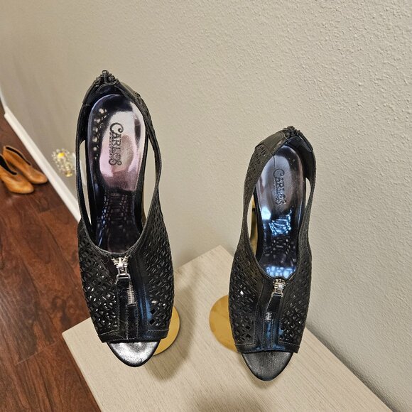 CARLOS BY CARLOS SANTANA WOMEN'S HEELS SIZE 10 - Picture 1 of 4